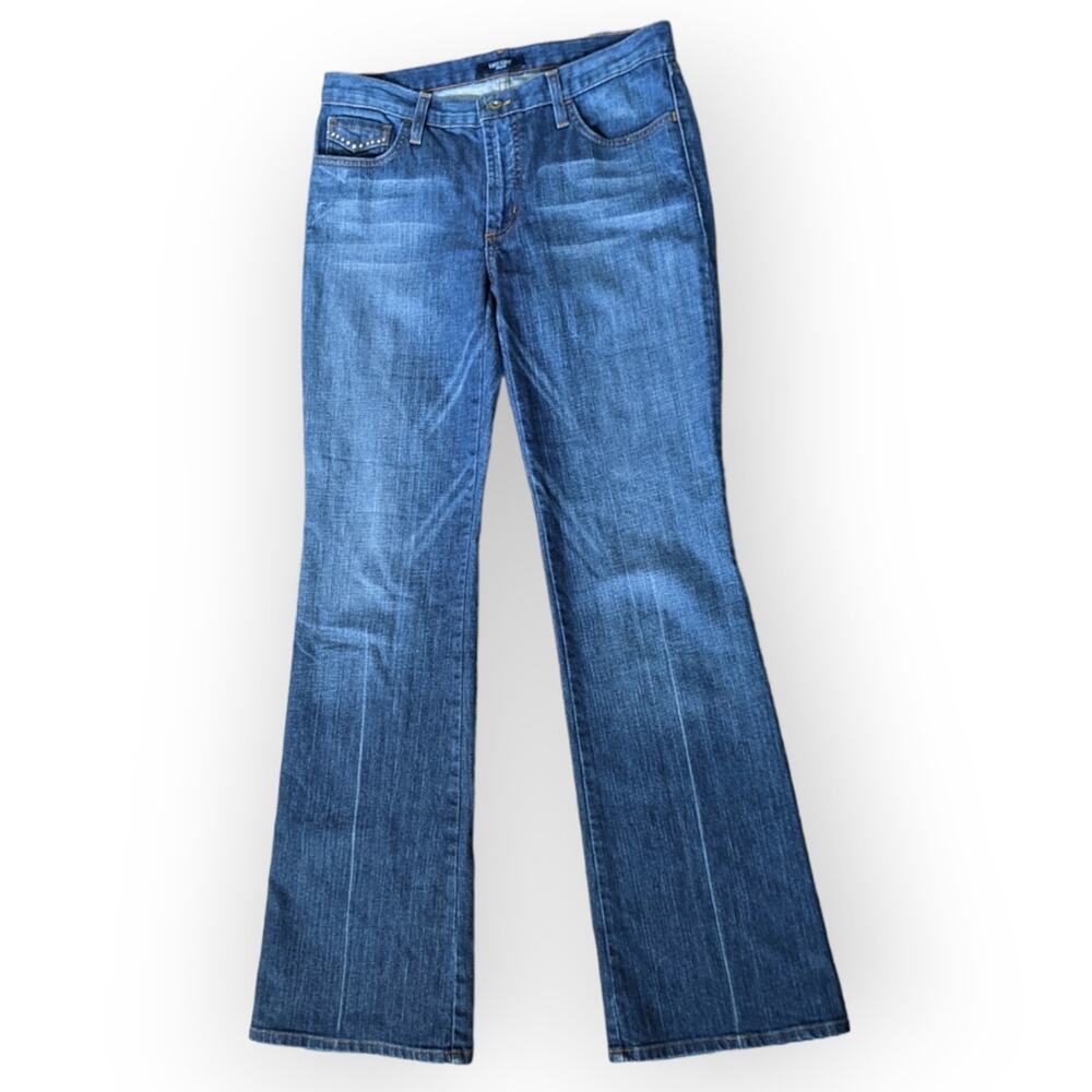 Karen Kane Denim Women's Jeans Rhinestone Detail Size 8